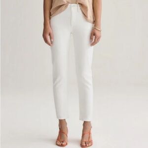 Agolde Toni mid rise straight leg jean in radiate
